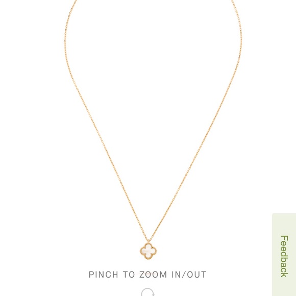 AUTHENTIC Van Cleef & Arpels Sweet Alhambra Pendant - Picture 4 of 10